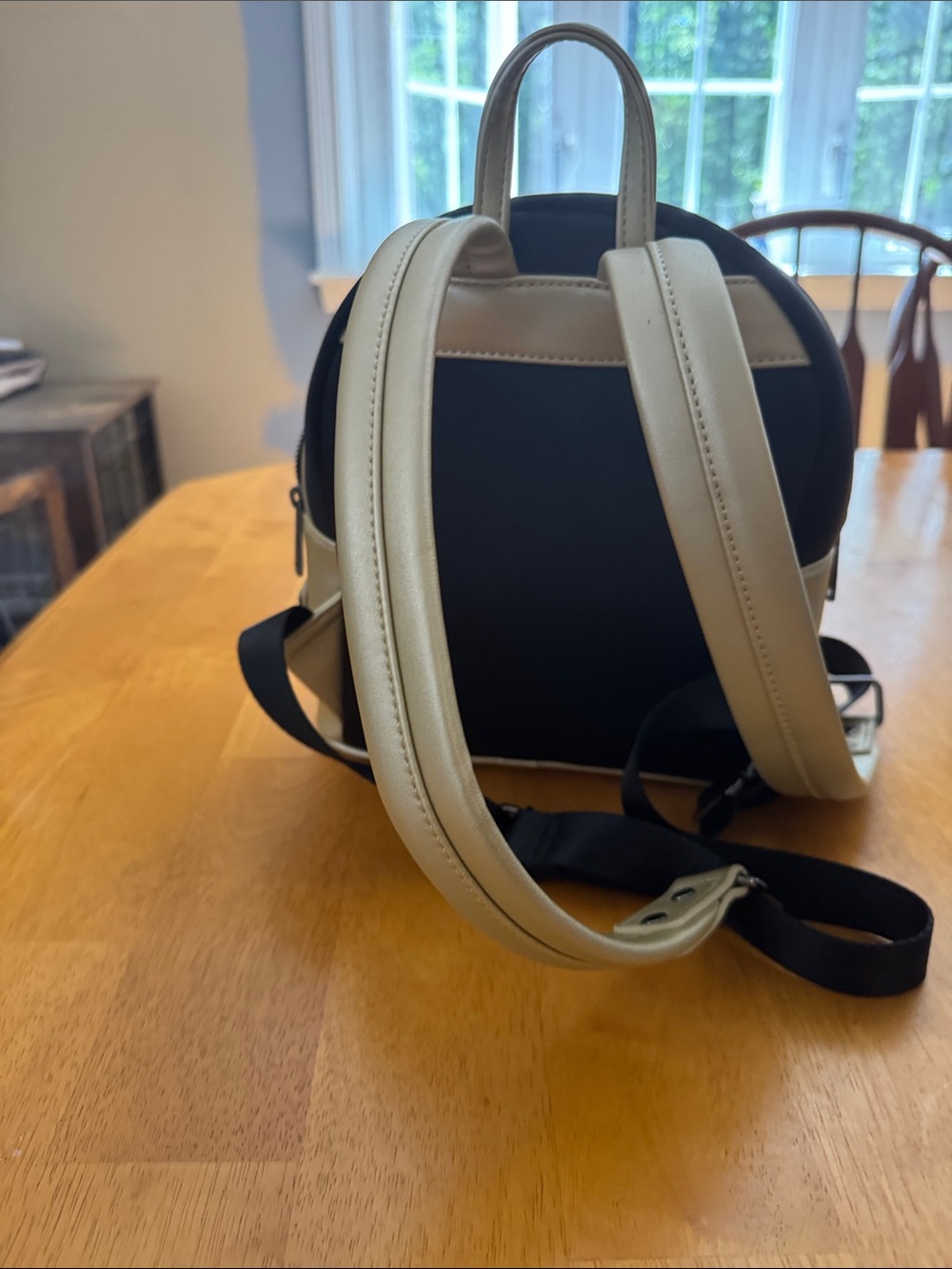 Disney Black and Cream Mini Backpack - Picture 3 of 6